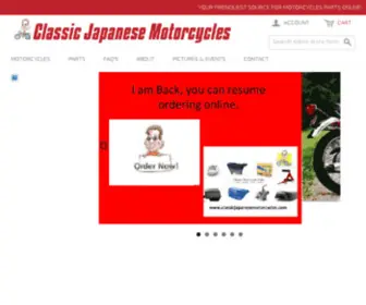 Vintage-Motorcycles.com(Classic Japanese Motorcycles) Screenshot