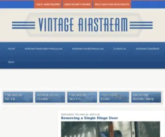 Vintageairstream.com(Vintage Airstream) Screenshot