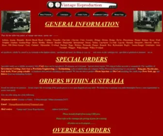 Vintageandclassicreproductions.com(Vintage & Classic Reproductions) Screenshot