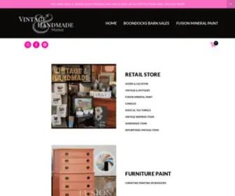 Vintageandhandmade.com(MaRKeTs & EVenTs) Screenshot