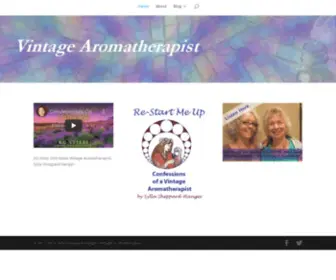 Vintagearomatherapist.com(Vintage Aromatherapist) Screenshot