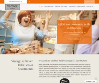 Vintageatsevenhills.com(Vintage at Seven Hills) Screenshot