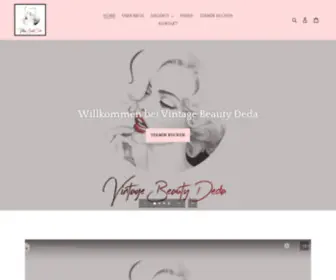 Vintagebeautydeda.ch(Vintage Beauty Deda) Screenshot