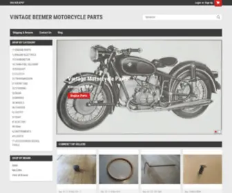 Vintagebeemerparts.com(Vintage BMW Motorcycle Parts) Screenshot