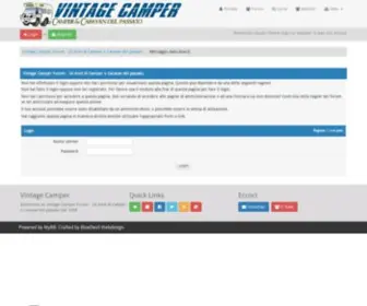 Vintagecamper.com(Vintage Camper Forum) Screenshot