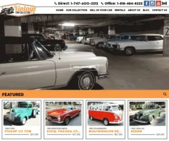 Vintagecarcollector.com(Vintage Car Collector) Screenshot