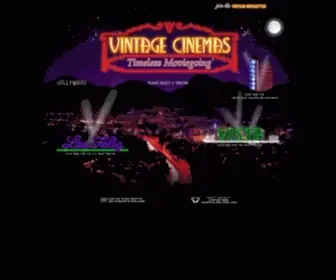 Vintagecinemas.com(Vintage Cinemas) Screenshot