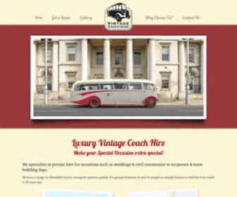 Vintagecoach.ie(Vintage Coach Hire for weddings & events across Ireland) Screenshot
