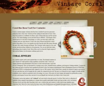 Vintagecoral.com(Vintage Coral) Screenshot