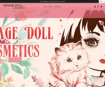 Vintagedollcosmetics.com(Vintage Doll Cosmetics) Screenshot