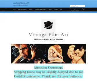 Vintagefilmart.com(Vintage Film Art) Screenshot