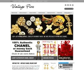 Vintagefive.com(Vintage Five) Screenshot