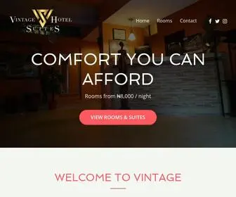 Vintagehotelsuites.com(Vintage Hotels) Screenshot