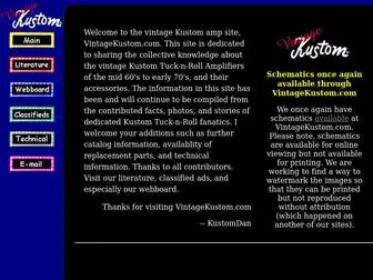 Vintagekustom.com(VintageKustom) Screenshot