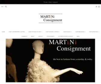 Vintagemartini.com(MARTINI CONSIGNMENT) Screenshot