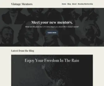 Vintagementors.com(Vintage Mentors) Screenshot