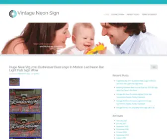 Vintageneonsign.net(Vintage Neon Sign) Screenshot