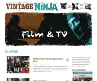 Vintageninja.net(Old ninja movies) Screenshot