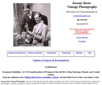 Vintagephoto.com(Jeremy Rowe Vintage Photography) Screenshot