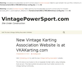 Vintagepowersport.com(Vintage PowerSport) Screenshot