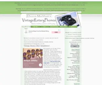 Vintagerotaryphones.com(Vintage Rotary Phones) Screenshot