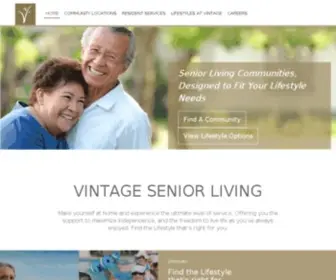 Vintagesenior.com(Senior Care) Screenshot