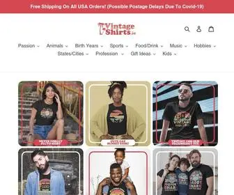 Vintageshirts.io(The home of vintage shirts. We are a US based company) Screenshot