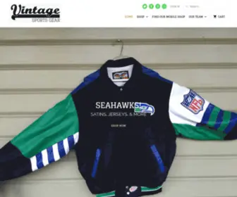 Vintagesportsgear.com(Vintage sports gear) Screenshot