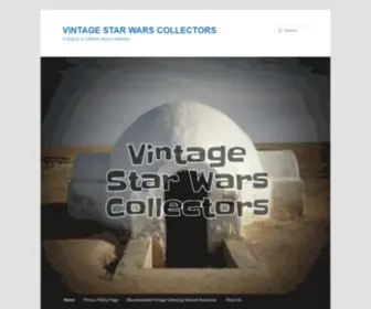 Vintagestarwarscollectors.com(VINTAGE STAR WARS COLLECTORS) Screenshot