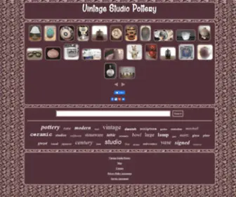 Vintagestudiopottery.com(Vintage Studio Pottery) Screenshot