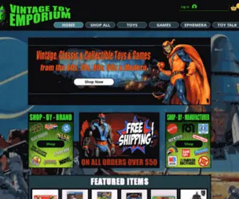 Vintagetoyemporium.com(Vintage Toy Emporium) Screenshot