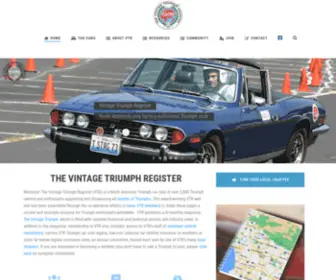 Vintagetriumphregister.org(Website for all things Triumph) Screenshot