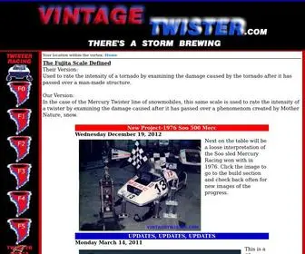 Vintagetwister.com(There's A Storm Brewing) Screenshot