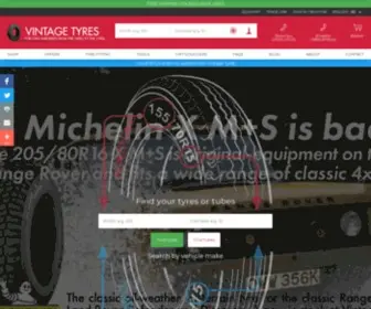 Vintagetyres.com(Vintage Tyres) Screenshot