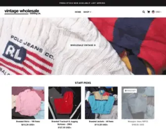 Vintagewholesaleclothinguk.com(Vintagewholesaleclothinguk) Screenshot