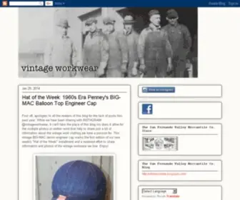 Vintageworkwear.com(Vintage workwear) Screenshot