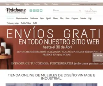 Vintahome.com(Muebles) Screenshot