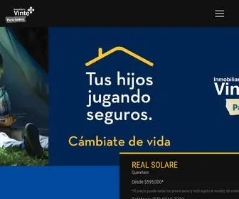 Vinte.com.mx(Vinte te ofrece viviendas a precios accesibles y las mejores opciones de financiamiento) Screenshot