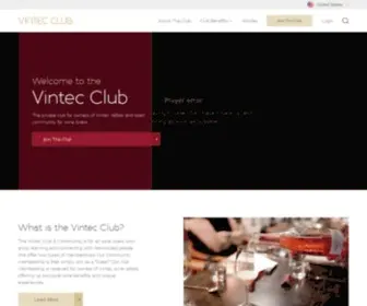 Vintecclub.com(Vintec Club) Screenshot