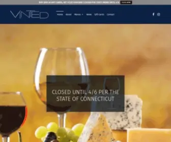 Vintedwinebar.com(Wine Bar) Screenshot