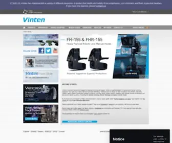 Vinten.com(Camera Tripods) Screenshot