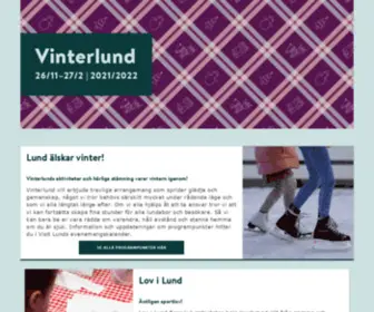 Vinterlund.se(Vinterlund vinter lund) Screenshot