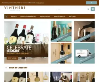 Vintners.co.uk(Fine Wine Merchants) Screenshot