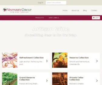 Vintnerscircle.com(Wine making made easy) Screenshot