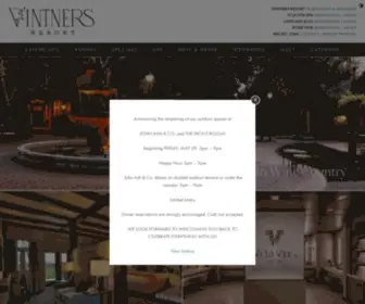 Vintnersresort.com(Vintners Resort) Screenshot