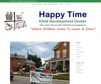 Vintonhappytime.org(Early Education) Screenshot