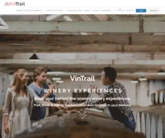 Vintrail.com(Best Winery Tours) Screenshot