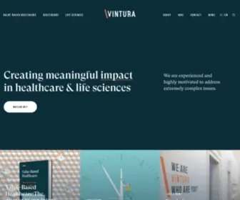 Vintura.com(Healthcare & Life Sciences Consulting) Screenshot