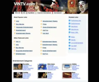 Vintv.com(VINtv) Screenshot