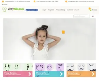 Vintykids.com(Second-hand kids clothes) Screenshot